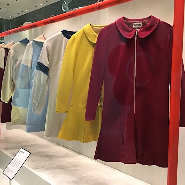 1960s Mary Quant exhibition at the V&A vintage fabric