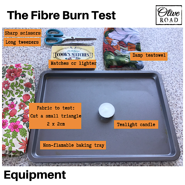 fabric burn test equipment