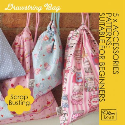 DIY sewing kit make your own accessories scrap busting vintage fabric