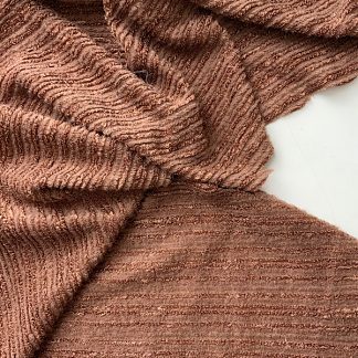 brown candlewick fabric