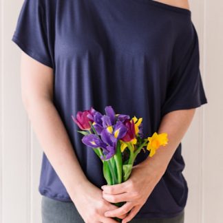 T-shirt pattern by seasons of east Spring in London
