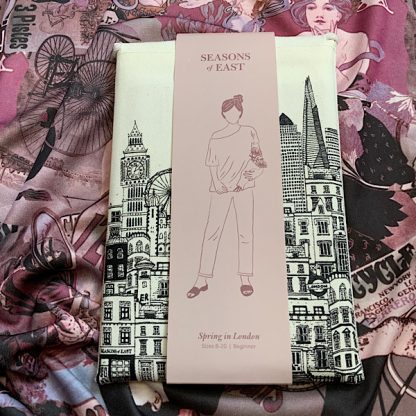 sewing pattern co-ord trouser set Maven Simone for vintage fabrics