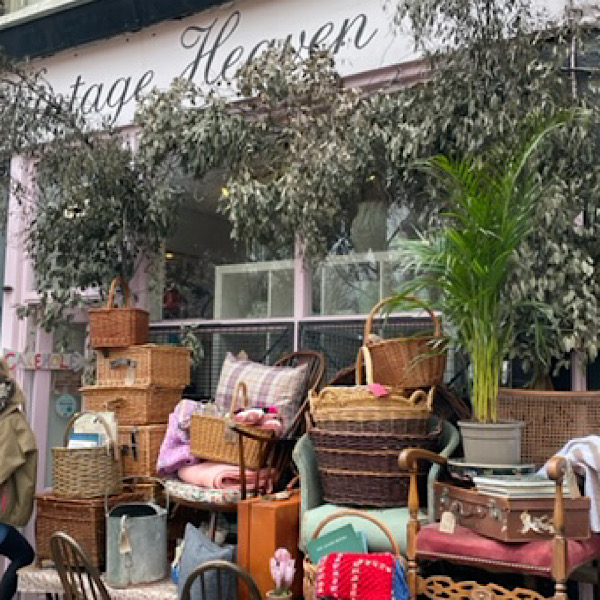 vintage shopping in East London columbia road