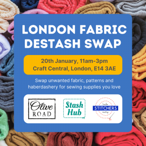 London fabric destash swap