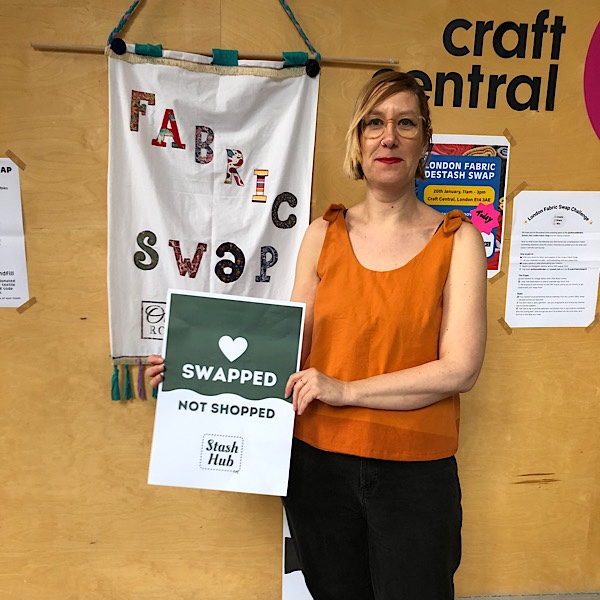 London fabric swap at Craft Central Docklands